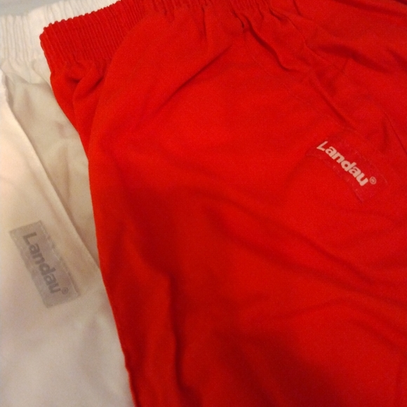 2 pair Landau uniform pants. Like new. PXL - Picture 2 of 4